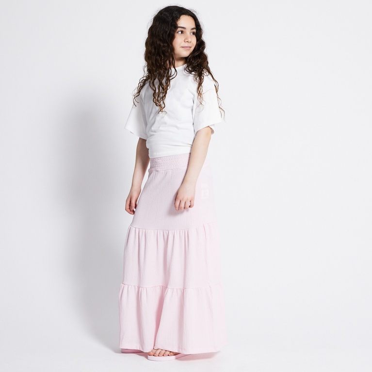 Frill skirt "Belinda star" Soft Pink